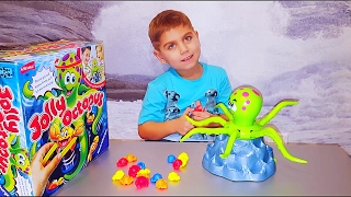 Удивительный осьминог Жоли Brettspiele Jolly Octopus Jolly Octopus Board Game [upl. by Aenehs]