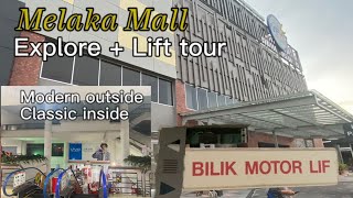 Melaka Mall Explore  Lift Tour  Schindler M Series Miconic B [upl. by Lenneuq]