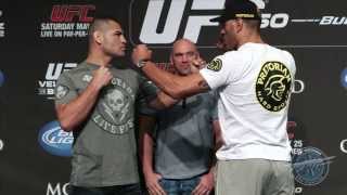 UFC 160 Velasquez vs Bigfoot 2 FaceOffs [upl. by Isyak]