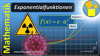 Exponentialfunktionen  Mathematik  Rueff [upl. by Joseito]