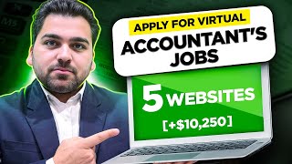 5 Best Websites for Virtual Accountants Jobs  Apply Now [upl. by Ilime]