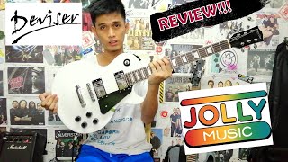 Deviser Les Paul LG9 Guitar Unboxing Review and Demo🎸 [upl. by Ahsercel55]