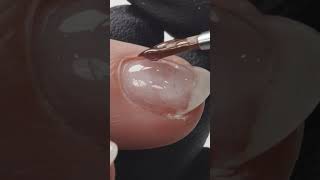 Structured Gel Manicure w Akzentz Trinity [upl. by Yelhak]