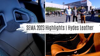 SEMA Show 2023 Highlights  Hydes Leather Home Run Awards  Best Interiors at SEMA 2023 [upl. by Nemrac]