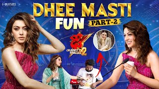 😉 Dhee Masti Fun With Hyper Aadi 🥳🤩  Hansika Motwani [upl. by Elbag266]