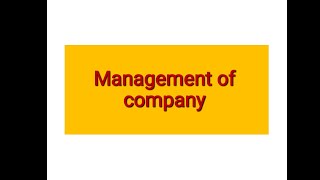 management of companypart3Key Managerial personnel4th sem bcom [upl. by Lotti]