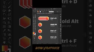 illustrator shortcut  logo design [upl. by Ellary625]