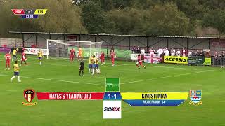 Hayes amp Yeading Utd v Kingstonian  HIGHLIGHTS  12th October 2024 [upl. by Bonner]