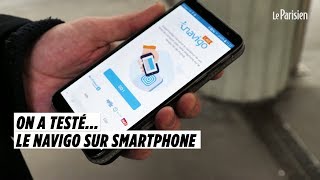 On a testé le pass Navigo sur smartphone [upl. by Durward]