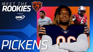 Zacch Pickens  Meet the Rookies  Chicago Bears [upl. by Sherwin]