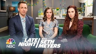 Melisandre at a Baby Shower  Late Night with Seth Meyers [upl. by Noraa734]