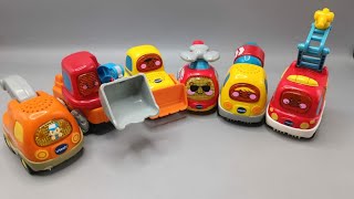 4 Minutes Satisfying With Unboxing VTech Toot Toot Drivers Construction Cars ASMR [upl. by Zigrang212]