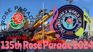 135th Rose Parade 2024 presented by Honda [upl. by Greta777]