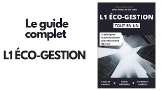 COURS L1 ÉCOGESTION  LE GUIDE DE RÉFÉRENCE POUR RÉUSSIR LA L1 ÉCOGESTION [upl. by Mitran]