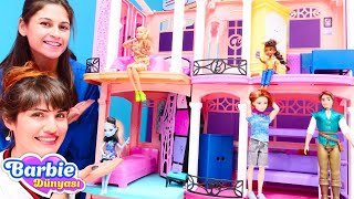 Barbie oyunları Ayşe ve Ümit Barbie evinin odalarını kiraya veriyor Eğlenceli kız videoları [upl. by Llednav]