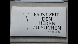 Es ist ZEIT den HERRN zu suchen Dr Lothar Gassmann predigt anlässlich Einweihung [upl. by Elfstan664]