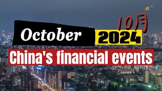 Octobers Biggest Financial Events in China You Cant Afford to Miss [upl. by Nickelsen]