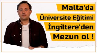 Maltada Üniversite Çalışma izni ve İngilteredeki Üniversiteden Mezuniyet [upl. by Katya]