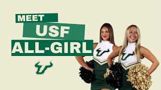 Meet USF AllGirl Cheerleaders [upl. by Filler]