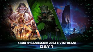 Xbox  gamescom 2024 Live From the Showfloor Day 1 [upl. by Nniuqal]