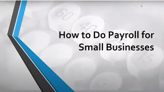 FSB How to Do Payroll [upl. by Adyht]