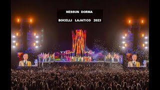 Nessun dorma Bocelli Lajatico 2023 per coro [upl. by Neenahs]