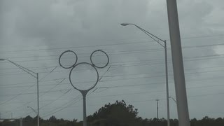 Mickey Mouse Pylon  Orlando FL [upl. by Elauqsap729]