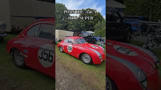 Porsche 356A 1600 Super Racecar at Autumn Classics 2024 event [upl. by Debbi684]