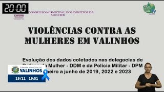 Tribuna Livre Levantamento sobre dados da Violência contra a Mulher  19112024 [upl. by Einre]