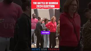 The Battle of Georgia  2024 Election voting usa news 2024election georgia [upl. by Riggs]