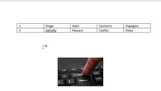 Tabela no Word  parte 1 [upl. by Leilah153]
