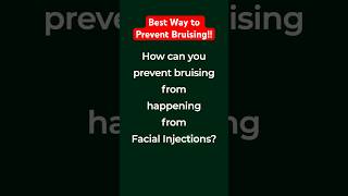 Prevent Bruising from Botox Filler Sculptra BEST WAY homeopathicmedicine [upl. by Ymrej]