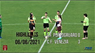 HIGHILIGHTS cfPortog 0cfVenezia 3 06062021 Stadio PGMecchia [upl. by Scever]