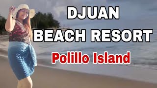 DJUAN BEACH RESORT  POLILLO ISLAND [upl. by Crawford]