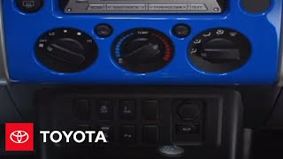 2007  2009 FJ Cruiser HowTo Intuitive Parking Assistant  Toyota [upl. by Enytsuj]