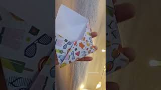 printed envelopes 🎀 youtubeshorts shortsviral handmadegifting [upl. by Sirroned]