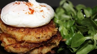 Recette galette de pomme de terreLatkes Latkes recipe [upl. by Silisav]