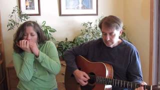 Take My Hand Precious Lord by Thomas ADorsey Guitar amp Harmonica Key of C [upl. by Bilow]