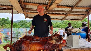 FASTEST Selling Meat in Jamaica 🇯🇲 MUST EAT FOODS [upl. by Dibbrun]