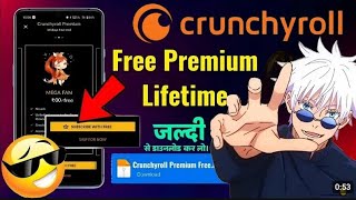 Finally CrunchyRoll Premium Mod Apk 🤩 [upl. by Templeton500]