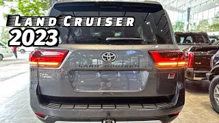 2023 Land Cruiser GR Sport 35L V6 Twin Turbo 409HP Grey Color  Exterior and Interior Walk Around [upl. by Eyla950]