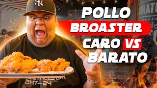 VERSUS DE POLLO BROASTER CARO VS BARATO 🍗🤑 [upl. by Ivana262]