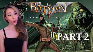 Scarecrow Boss  Batman Arkham Asylum FULL Gameplay Part 2  Fuzhpuzy [upl. by Ybrik]