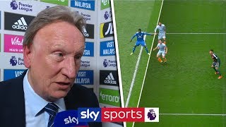 quotThe best league in the world and the worst officialsquot  Neil Warnock post match Cardiff 12 Chelsea [upl. by Kaspar]