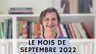 LENERGIE DU MOIS SEPTEMBRE 2022 [upl. by Aleris977]