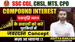 COMPOUND INTEREST BY ADITYA RANJAN SIR  SUCCESSIVE METHOD Champion batch viralvideos view ssc [upl. by Ranilopa]