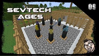 Sevtech Ages Minecraft EP9  Abyssalcraft Altar [upl. by Aihsrop]