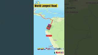 Pan American Highway  The longest road in the world panamericana longestroad highway [upl. by Stedman986]