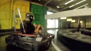 Slideways Go Karting Brisbane Eagle Farm New Track On Board [upl. by Wenger]