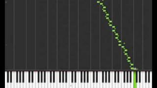 Liszt  quotLa Campanellaquot on Synthesia [upl. by Aniretac]